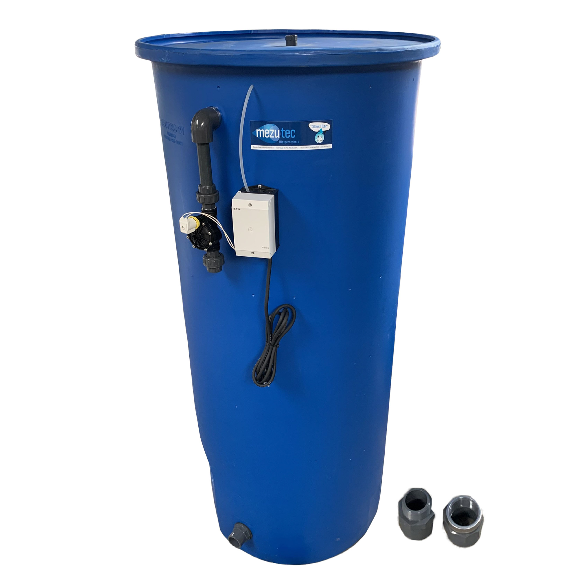 Beluchtingsvat ontijzeringsinstallatie