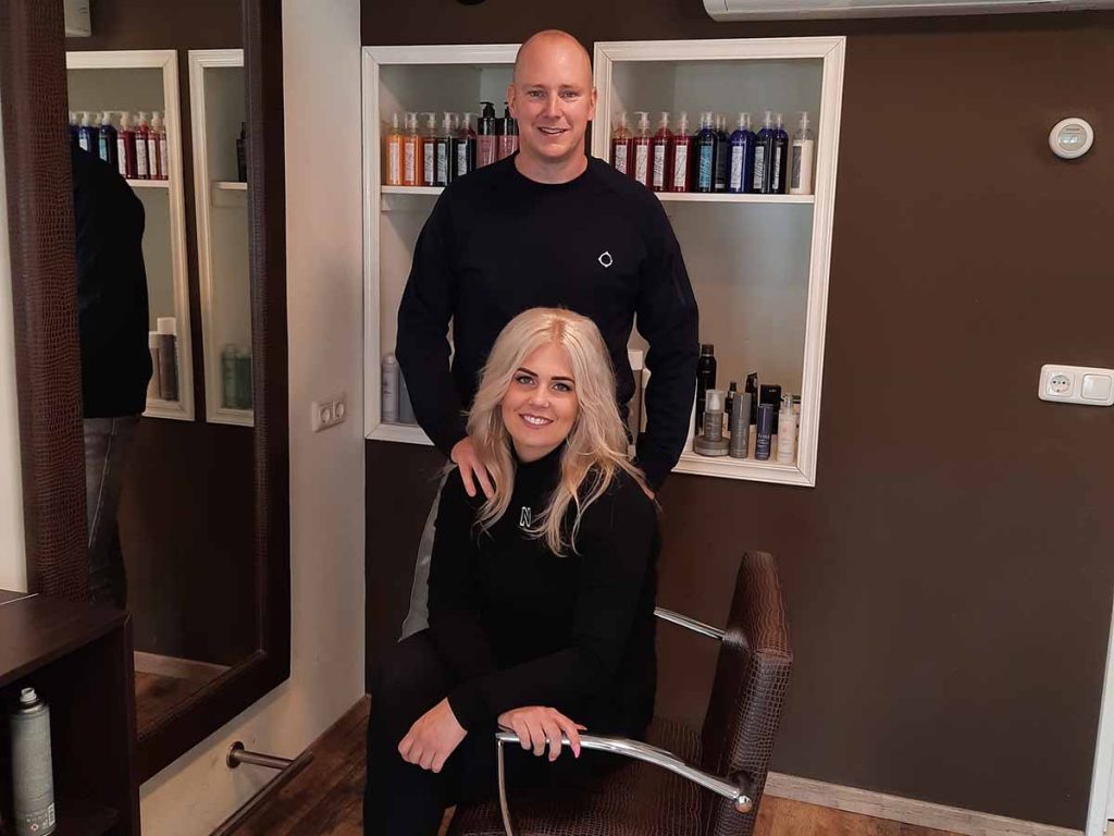 Waterontharder kapsalon